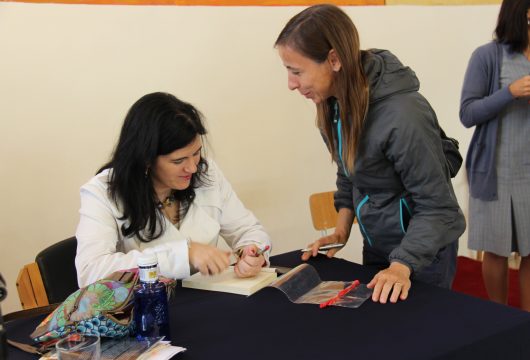 Visita Teresa Gutiérrez de Cabiedes