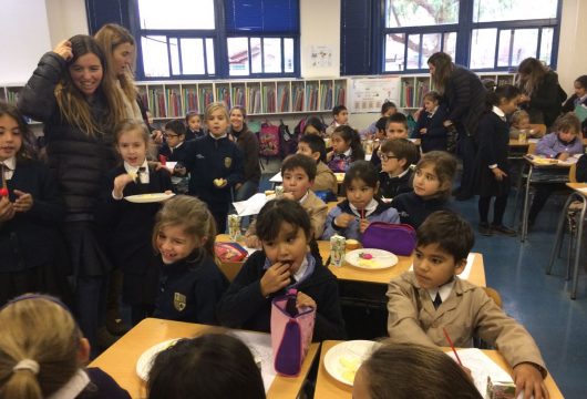 1° Básico visita el Colegio San Joaquín