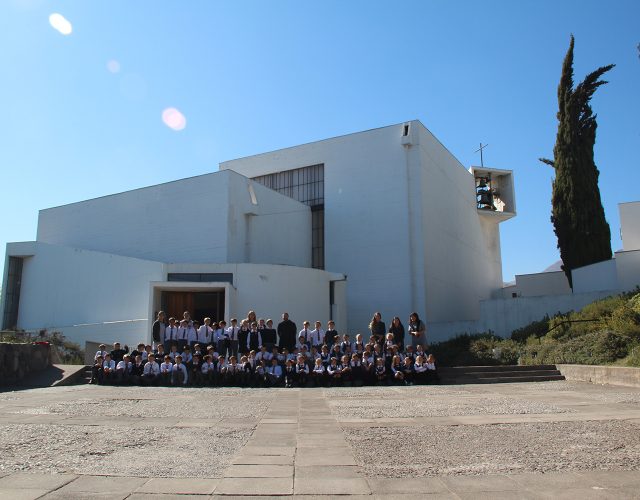 3° Básico visita Monasterio Benedictino